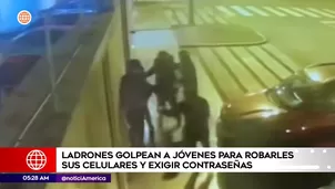 Asalto en Jesús María. Foto y video: América Noticias