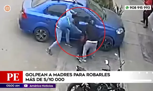 SMP: Golpean a madres y roban dinero de fiesta de promoción