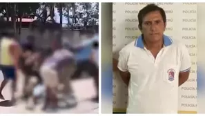 Golpean a profesor acusado de abusar de dos menores en Tarapoto/ América Noticias