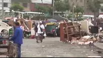 El área, conocida por su alta actividad comercial, ofrece desde alimentos hasta abarrotes y muebles reciclados. / Video: Canal N