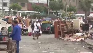 El área, conocida por su alta actividad comercial, ofrece desde alimentos hasta abarrotes y muebles reciclados. / Video: Canal N