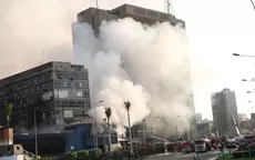 Bomberos controlaron incendio en el Cuartel General de la FAP en Jesús María - Noticias de fap