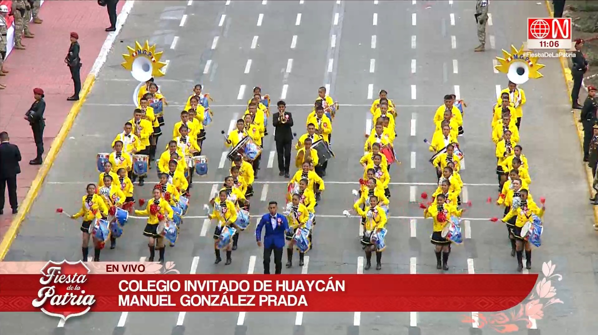 Gran Parada Militar: Colegios de Huaycán desfilaron y sorprendieron durante su paso