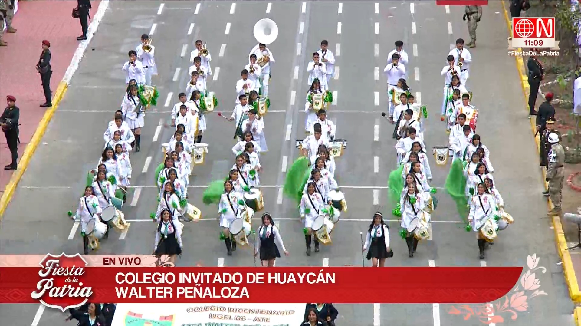 Gran Parada Militar: Colegios de Huaycán desfilaron y sorprendieron durante su paso