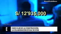 En el marco del caso del Club de la Construcción. Foto: América TV