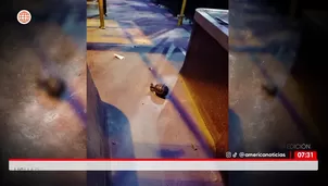 Dejan granada a conductor. América Noticias