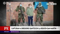 La Policía capturó a Gregorio Santos, el exgobernador de Cajamarca