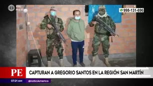 La Policía capturó a Gregorio Santos, el exgobernador de Cajamarca