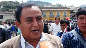 Gregorio Santos, gobernador de Cajamarca. Foto: Andina.