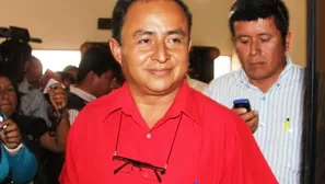 Gregorio Santos, preso ex gobernador de Cajamarca. Foto: archivo Perú 21.