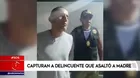 Grupo Terna capturó a delincuente que asaltó a comerciante en La Victoria