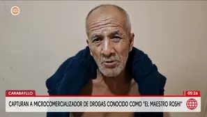 Grupo Terna detiene a alias Maestro Rochi por venta de droga en Carabayllo. Foto y video: América Noticias