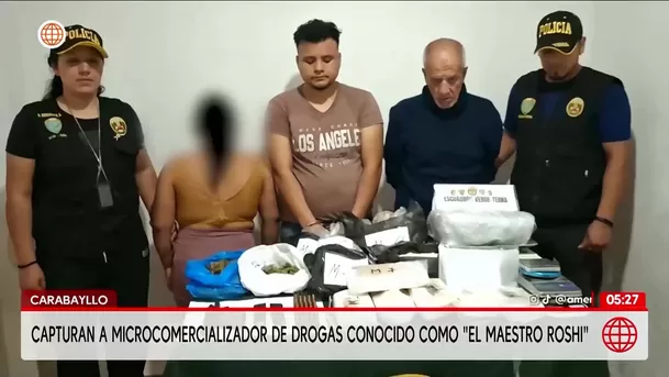 Grupo Terna detiene a alias Maestro Rochi por venta de droga en Carabayllo. Foto: América Noticias Grupo Terna detiene a alias Maestro Rochi por venta de droga en Carabayllo. Foto: América Noticias