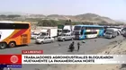 La Libertad: Trabajadores agroindustriales bloquearon nuevamente la Panamericana Norte