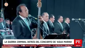 La guerra criminal detrás del concierto de Agua Marina. Foto y video: Unidad de investigación