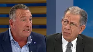 Jacques Rodrich y Óscar Urviola. Video: Canal N