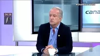 Nano Guerra García, congresista. Canal N