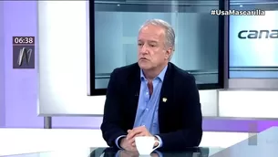 Nano Guerra García, congresista. Canal N