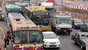 Transporte público en Lima. Foto: Andina