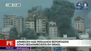 Peruanos en Israel. Foto y video: América Noticias