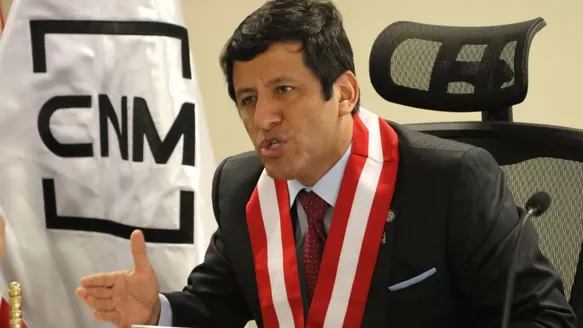 Guido Águila, presidente del CNM. Foto: Andina