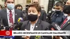 Guido Bellido aseguró que necesitamos un "canciller dialogante"