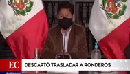 Bellido: Nunca planteamos el traslado de ronderos a zonas urbanas