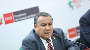 Gustavo Adrianzén asistirá hoy al Congreso para responder el pliego interpelatorio. / Video: Canal N