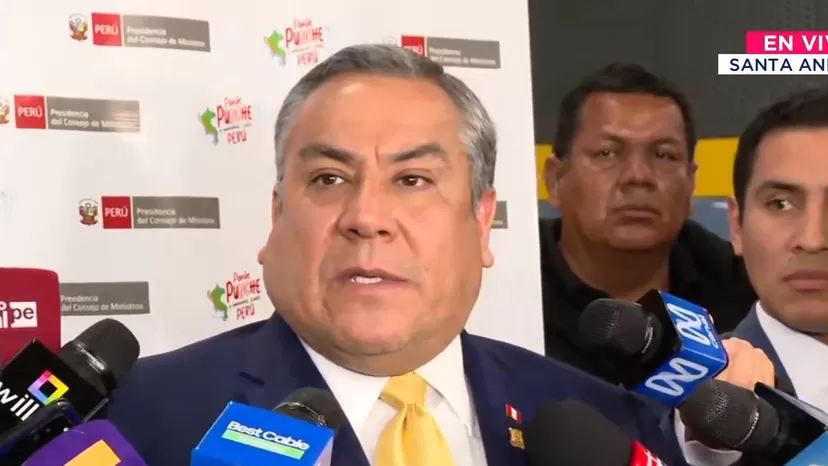 Adrianzén rechazó declaraciones de Salatiel Marrufo sobre Dina Boluarte: No le damos relevancia a eso