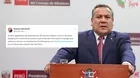 Gustavo Adrianzén estrena nueva red social y agradece buenos deseos tras asumir la PCM