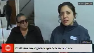 Mar&iacute;a S&aacute;nchez afirma que su hija Yaddi Vargas no secuestr&oacute; a la beb&eacute;. Foto: Am&eacute;rica Noticias