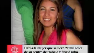 Mujer  afirma que devolver&aacute; todo lo robado.