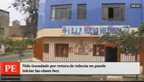 Colegio Inicial Nuevo Milenio en Comas. Foto: América Noticias