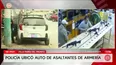 Hallan auto usado en robo a armería de Surco. Foto y video: América Noticias