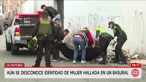 Hallan cadáver calcinado de mujer en La Victoria. Foto: América Noticias Hallan cadáver calcinado de mujer en La Victoria. Foto: América Noticias