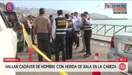 Hallan cadáver con disparo en la cabeza en playa de Barranco