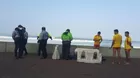 Hallan cadáver flotando en el mar de Miraflores 