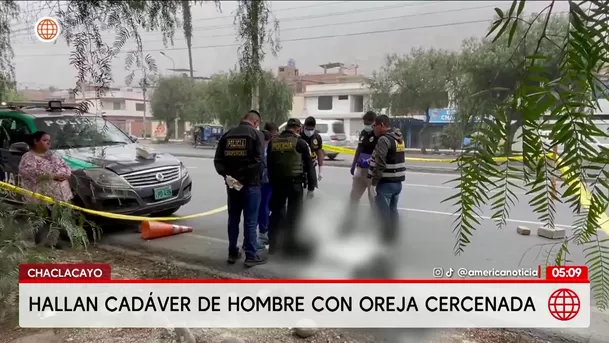 Hallan cadáver de un hombre en la Carretera Central. Foto: América Noticias