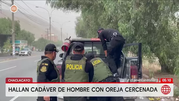 Hallan cadáver de un hombre en la Carretera Central. Foto: América Noticias