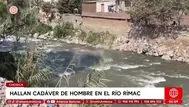 Hallan cadáver de hombre flotando en el río Rímac en Chosica