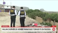 Hallan cadáver de un hombre maniatado en Ventanilla