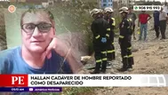 Hallan cadáver de hombre reportado como desaparecido