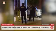 Hallan cadáver de un hombre en San Martín de Porres