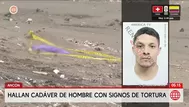 Hallan cadáver de un hombre con signos de tortura en Ancón