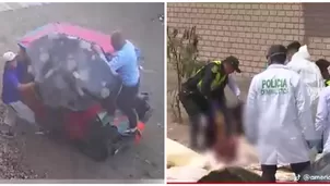 Hallan cadáver de una mujer degollada dentro de un colchón en SMP/ América Noticias