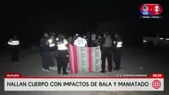 Hallan cadáver con signos de tortura y disparos en Huaura