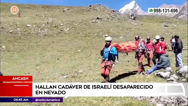 Su cuerpo fue encontrado en nevado Huayhuash | Imagen: América Noticias