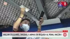 Hallan celulares y drogas en requisa realizada en penal Ancón I