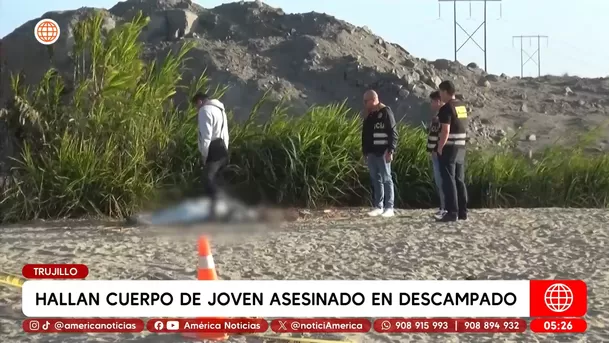 Hallan cuerpo descuartizado de joven desaparecido en Trujillo. Foto: América Noticias Hallan cuerpo descuartizado de joven desaparecido en Trujillo. Foto: América Noticias
