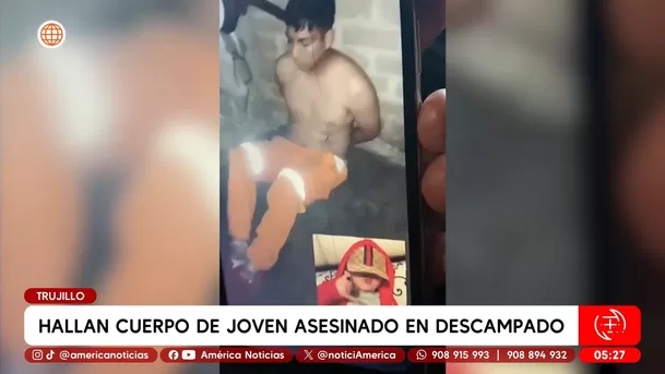 Hallan cuerpo descuartizado de joven desaparecido en Trujillo. Foto: América Noticias Hallan cuerpo descuartizado de joven desaparecido en Trujillo. Foto: América Noticias